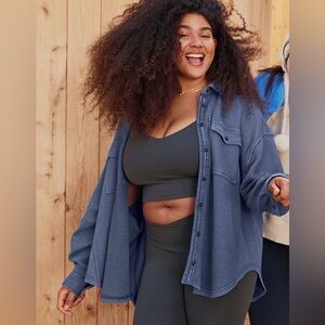 Aerie Lumberjane Waffle Shirt